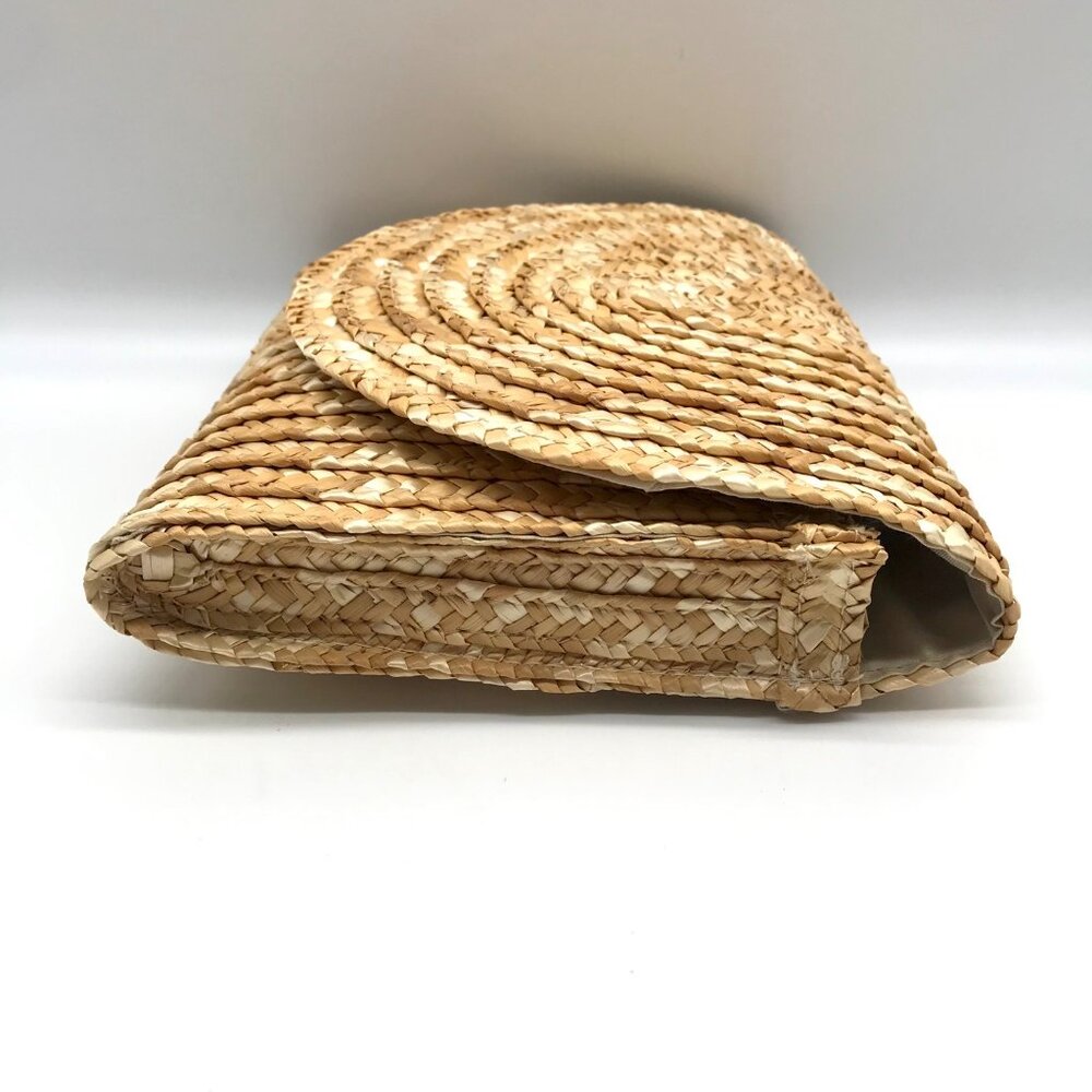 EWC Neutral Raffia Envelope Clutch - Picture 3 of 10